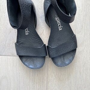 Pedro Garcia black sandals size 5